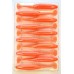 Силіконова приманка для риболовлі, EOS 39085WH, 85мм, 10шт/уп, колір №02
